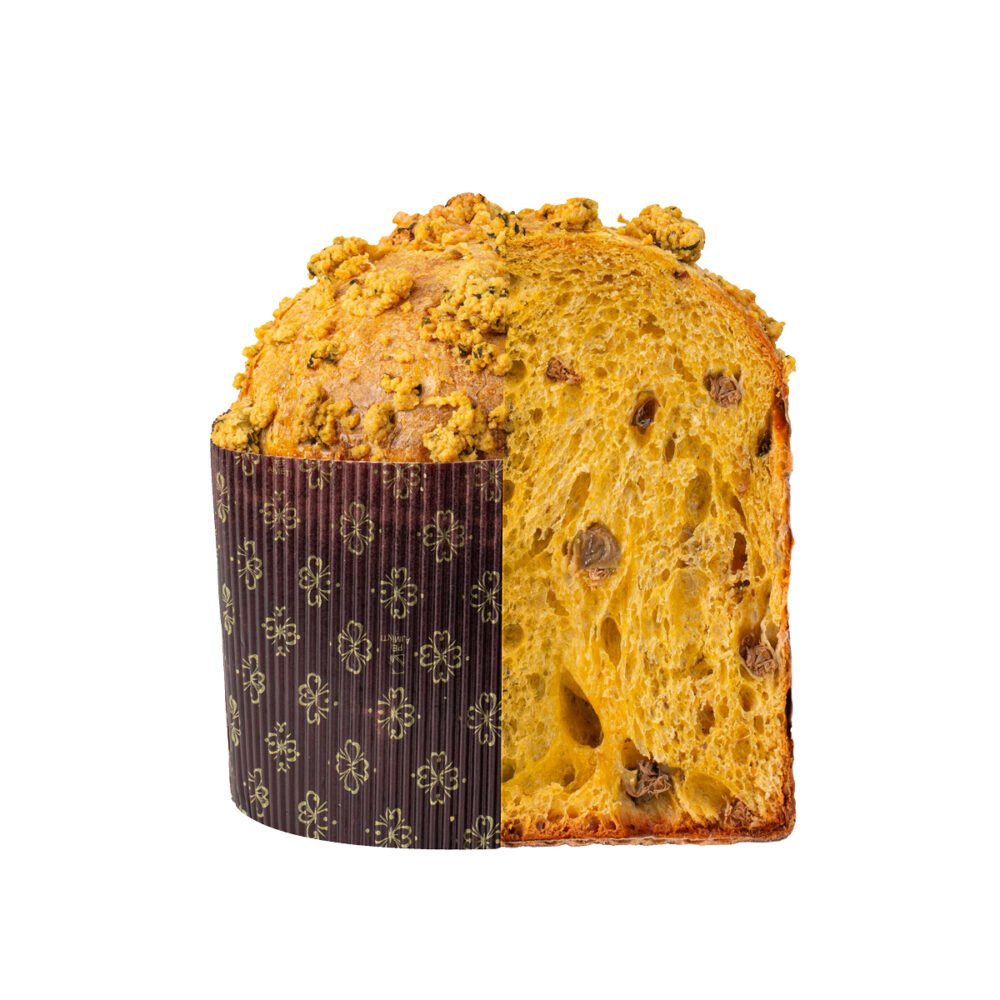 Panettone salato - acciughe capperi e mele semicandite - immagine 3