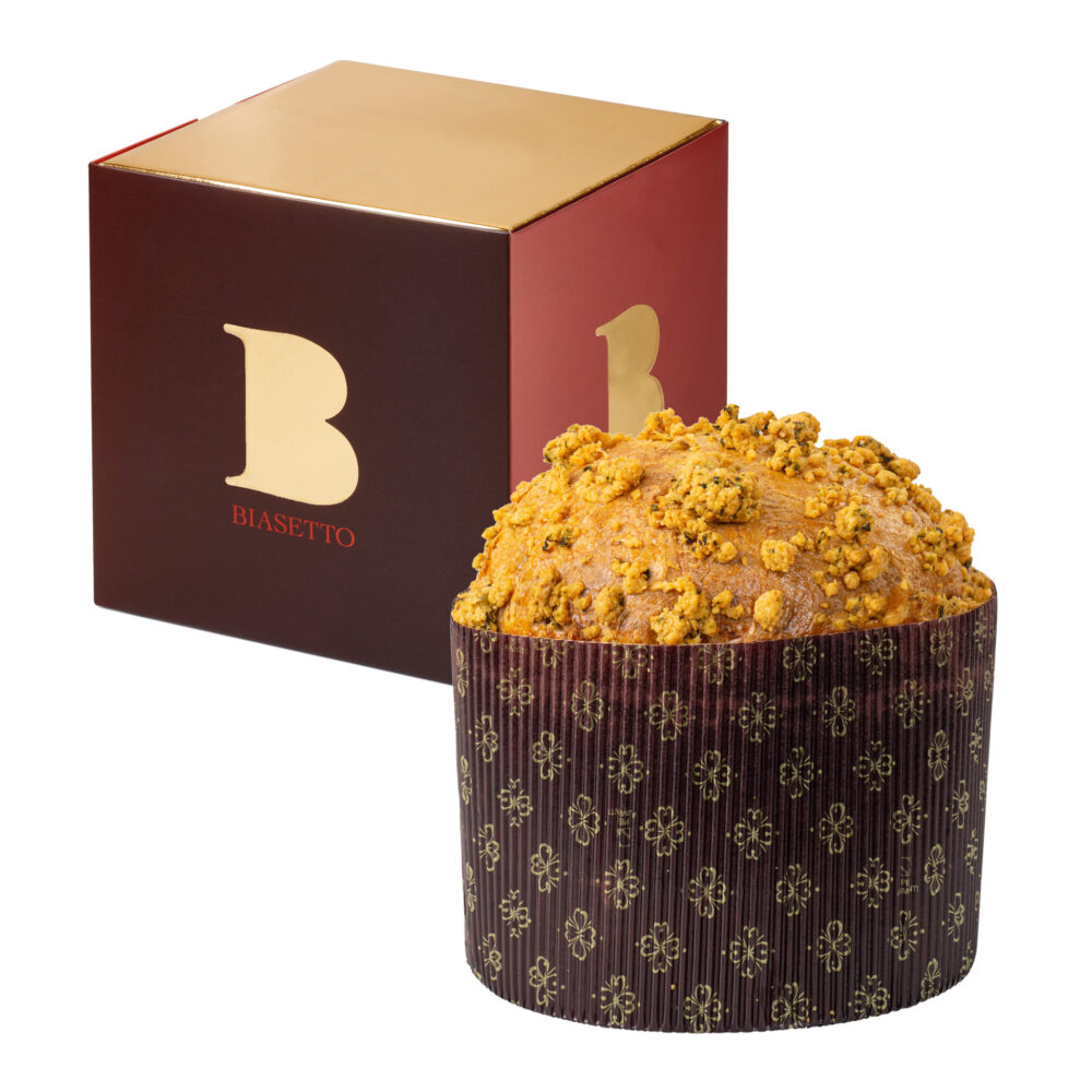Panettone salato - acciughe capperi e mele semicandite - immagine 2