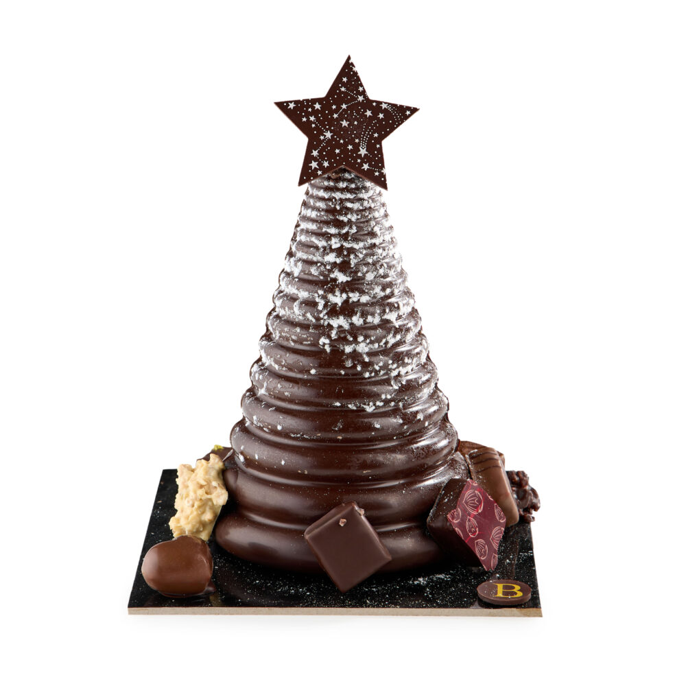 Centrotavola cioccolato fondente