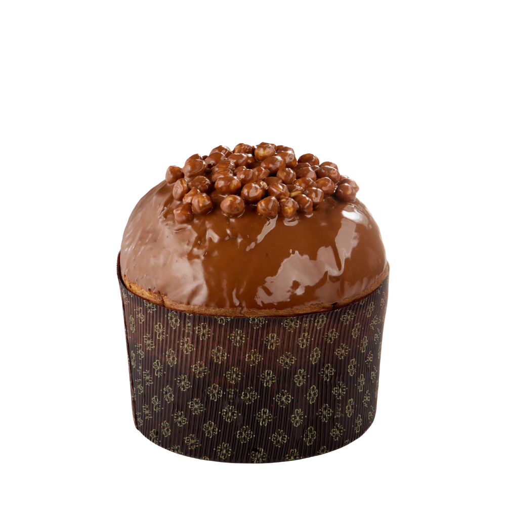 Panettone Nocciole e Gianduia 500 g